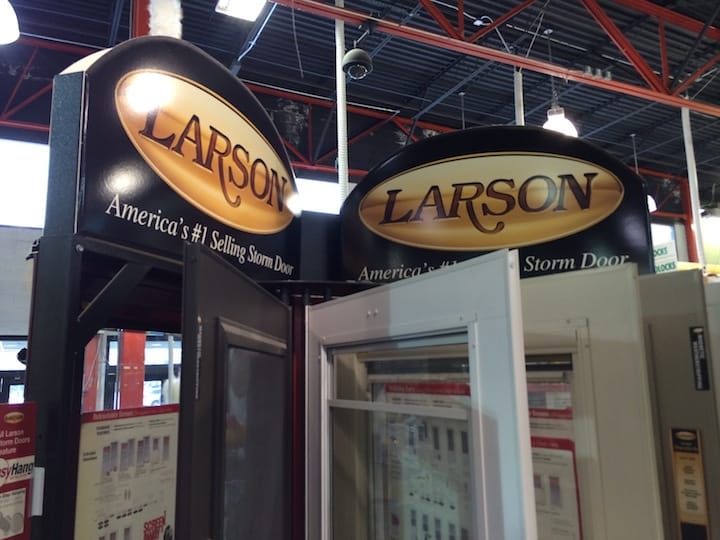 Larson Door Display