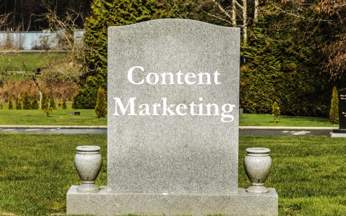 Content Marketing is Dead in Building Materials