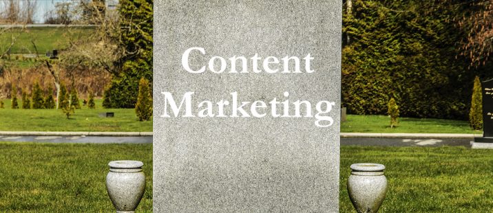 Content Marketing is Dead in Building Materials